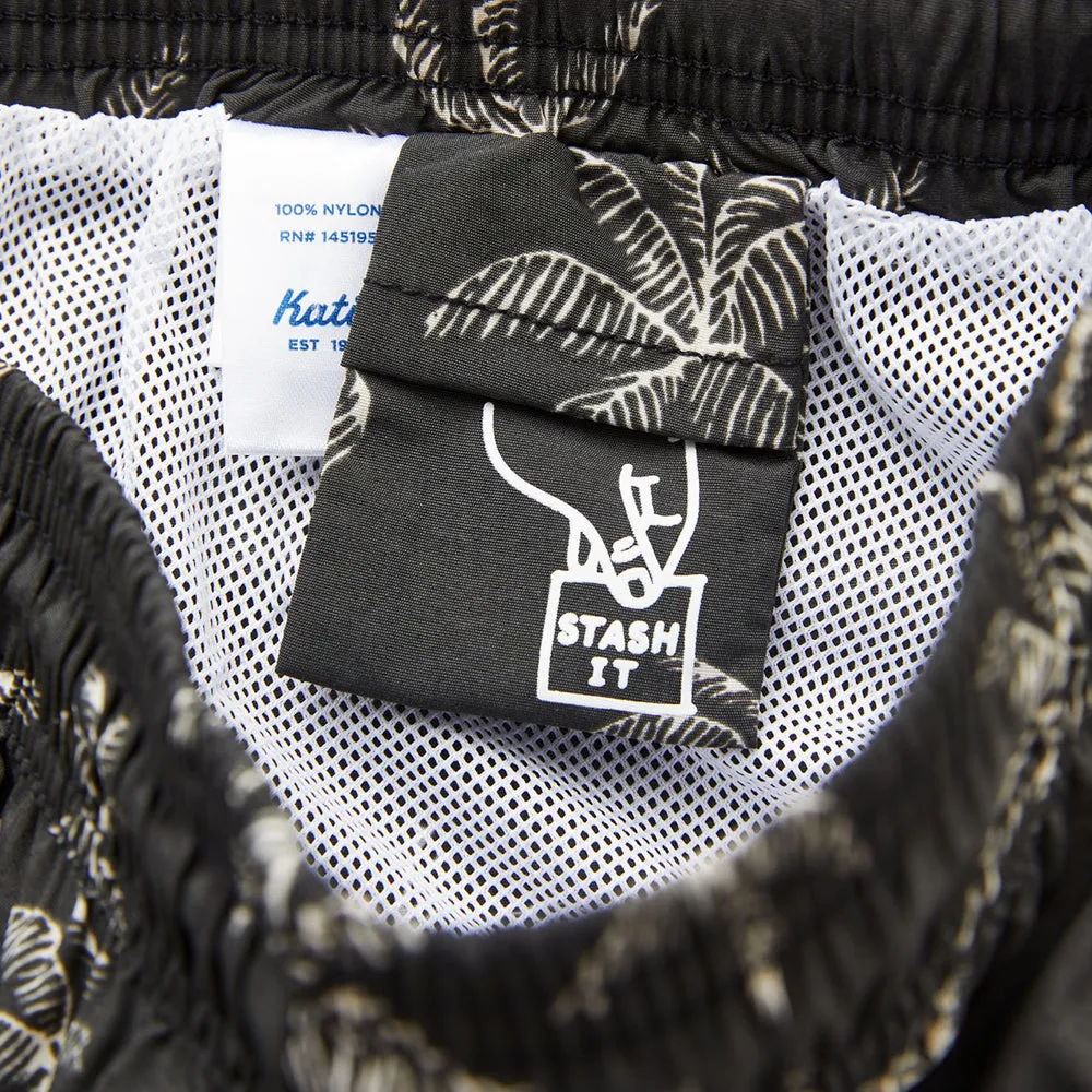 Katin Mai Tai Volley Swim Trunk in Black