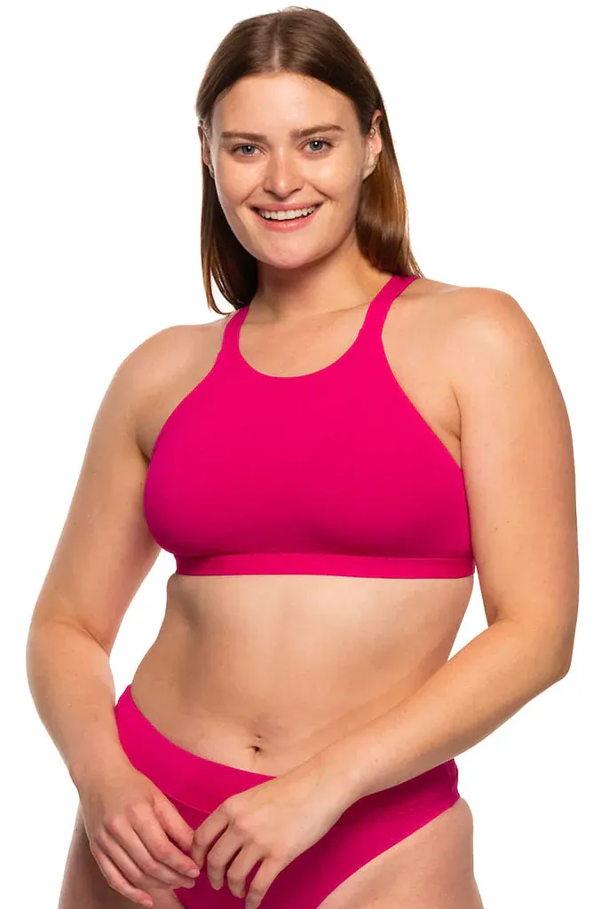 Kaylee Fixed-Back Top - Dragon Fruit