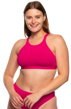Kaylee Fixed-Back Top - Dragon Fruit