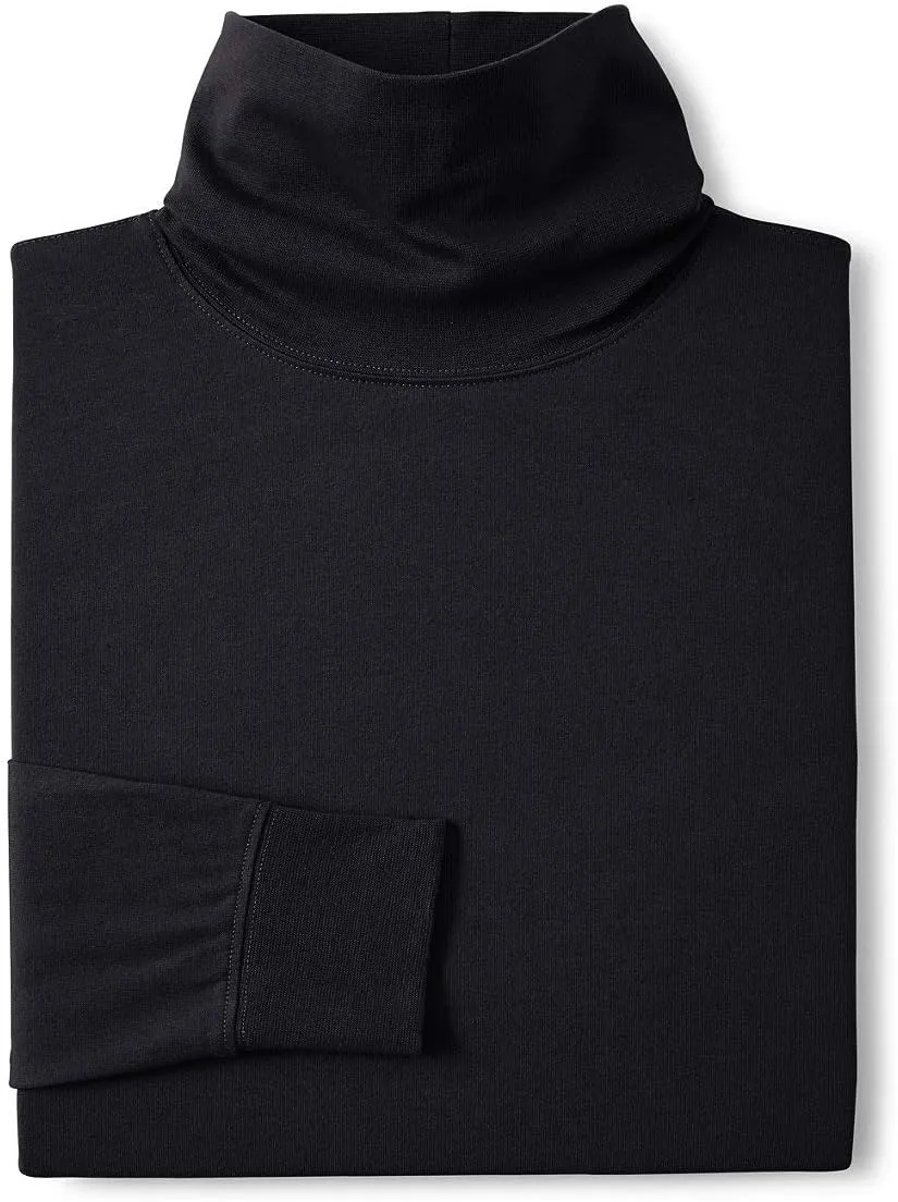 Lands' End Men's Super-T Cotton-Blend Turtleneck Shirt