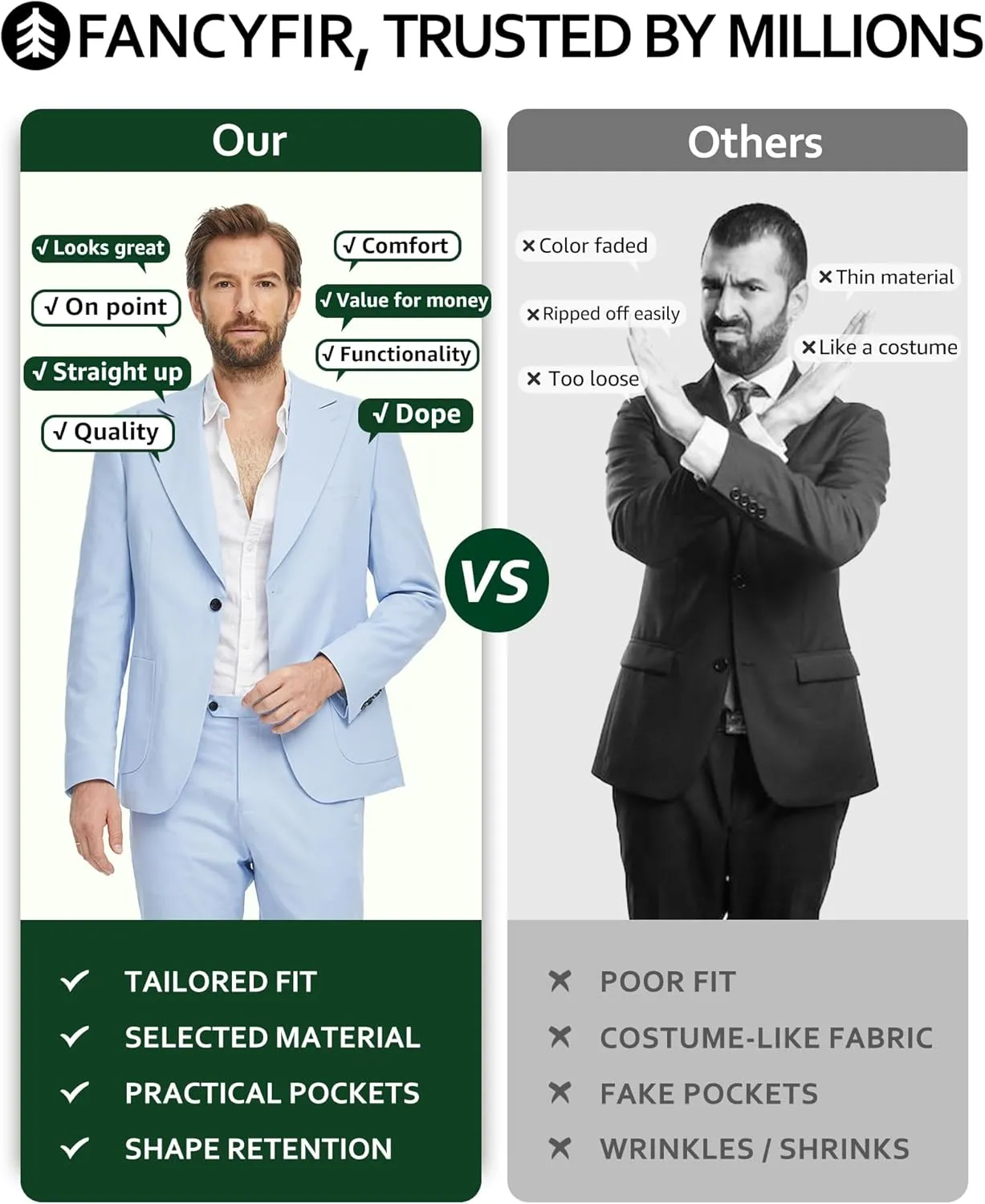 Linen Suit for Men, 2 Piece Slim Fit Casual Blazer and Pants, Beach Wedding Tuxedo Suit Prom Party Suit