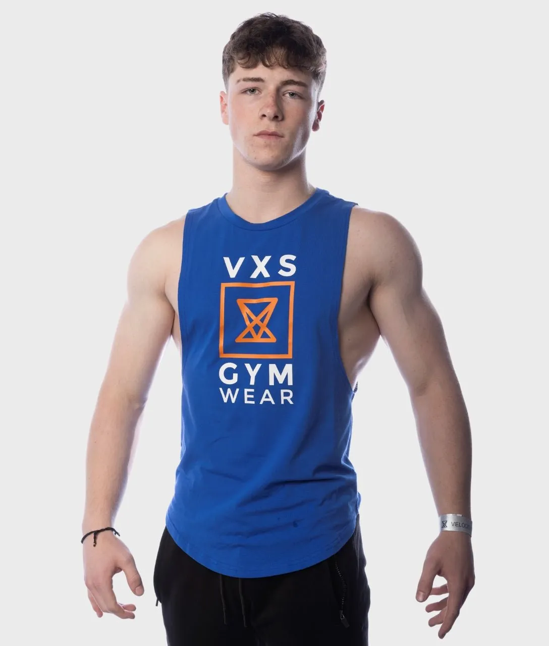LOGO Sleeveless [Blue]