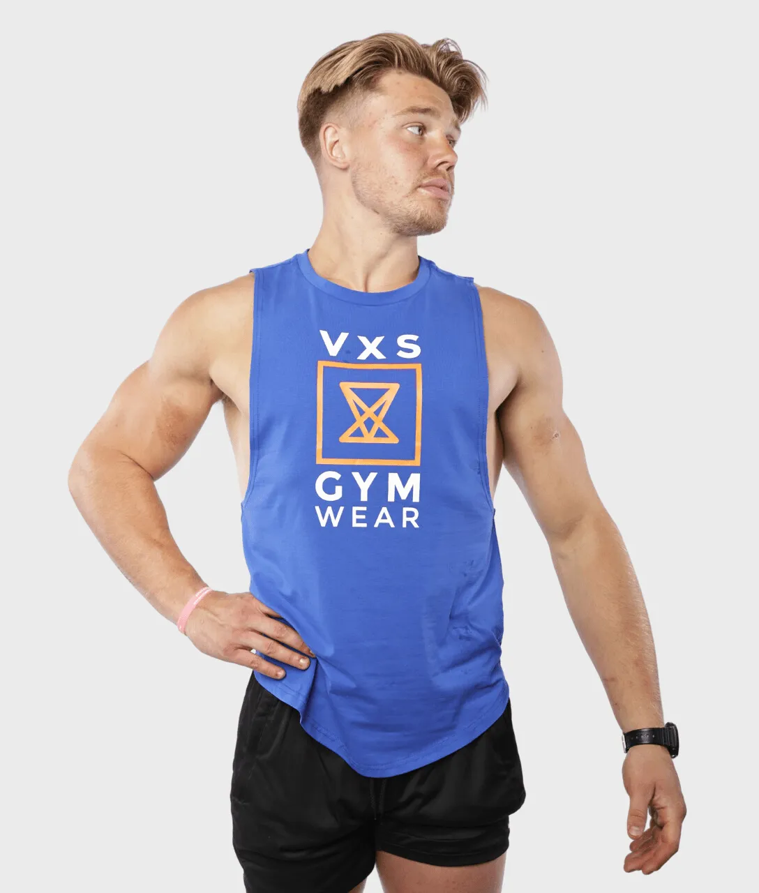 LOGO Sleeveless [Blue]