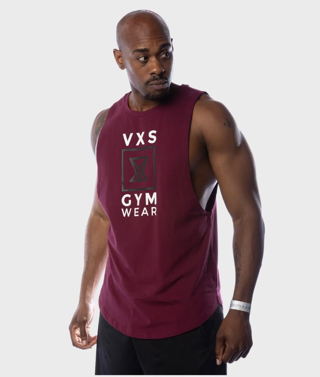 LOGO Sleeveless [Burgundy]