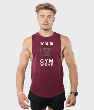 LOGO Sleeveless [Burgundy]