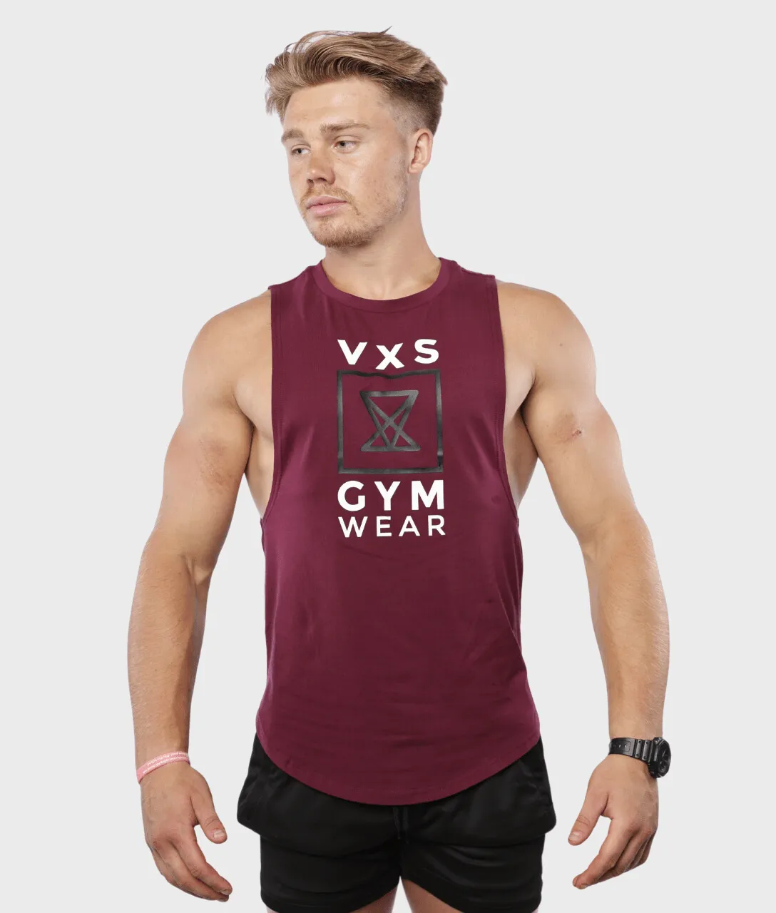 LOGO Sleeveless [Burgundy]