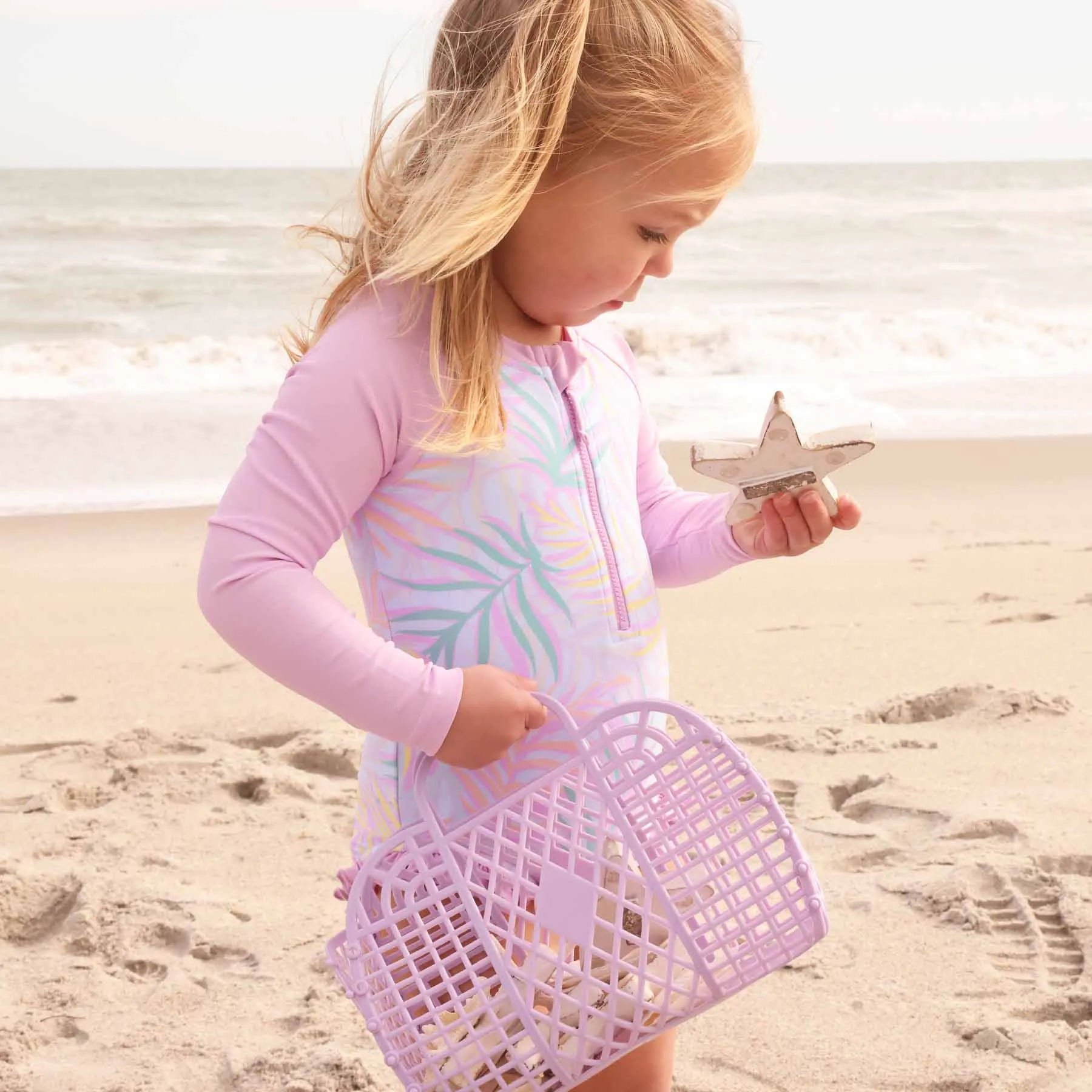 Long Sleeve Rash Guard with Front Zipper | Island Palms