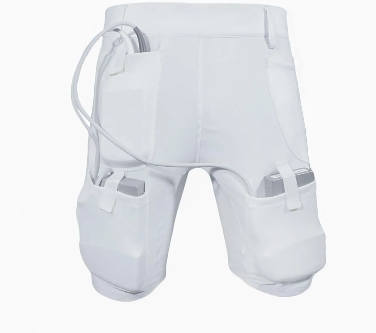 LVAD Medical Shorts Unisex for Heartmate 2 & 3  Comfortable & Durable | Available in White & Black