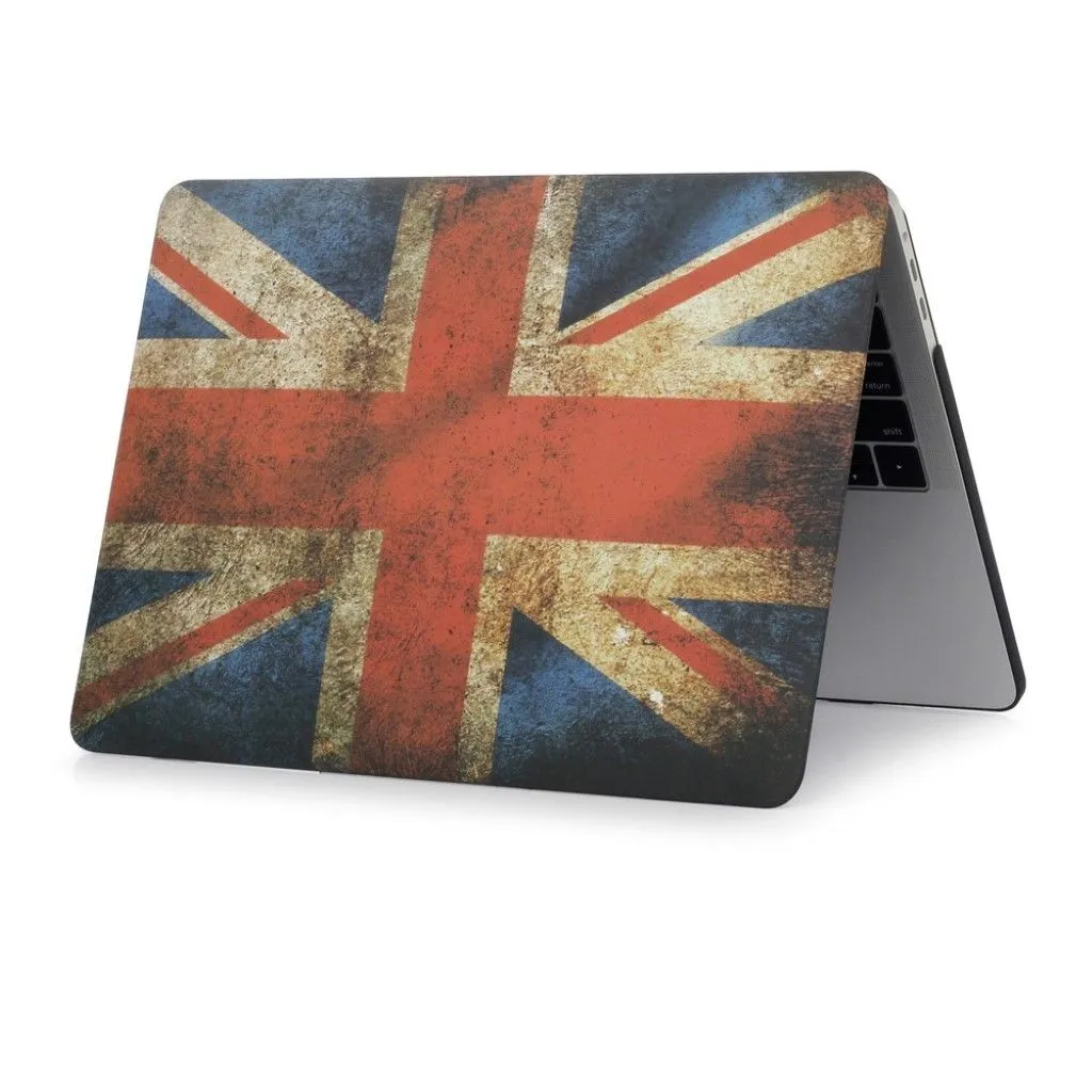 MacBook Pro 13 Touchbar pattern printing protective case - British Flag
