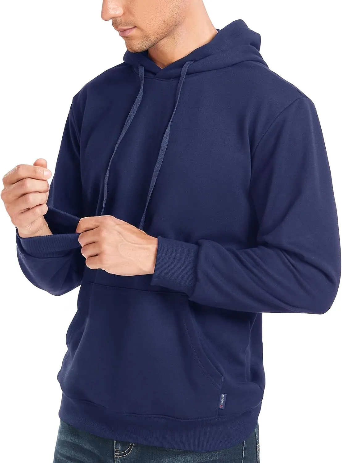 Men's Sweatshirt Hoodie for men Midweight Pullover Pocket Soft cotton polyester Blend Drawstring Heavyweight