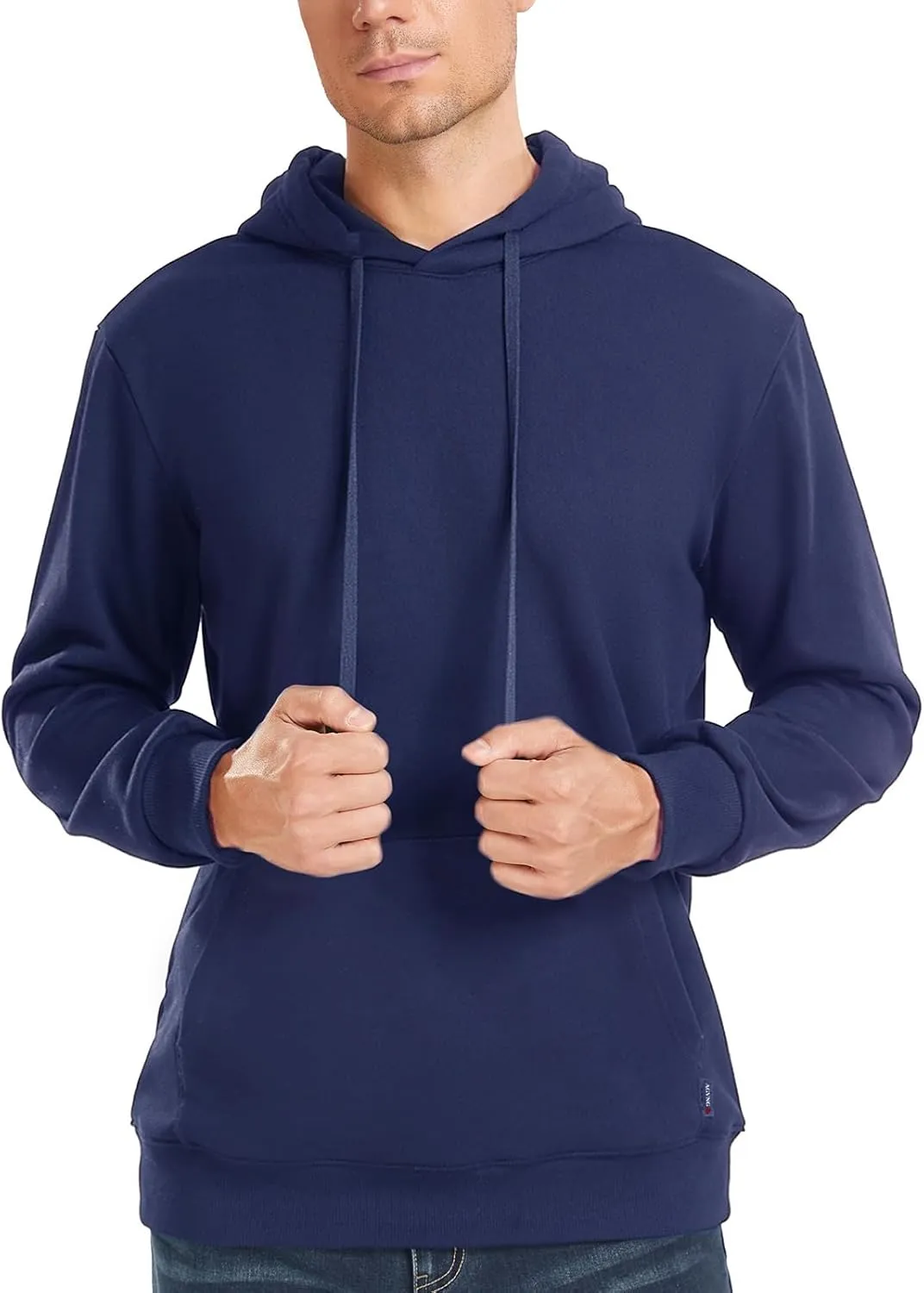Men's Sweatshirt Hoodie for men Midweight Pullover Pocket Soft cotton polyester Blend Drawstring Heavyweight