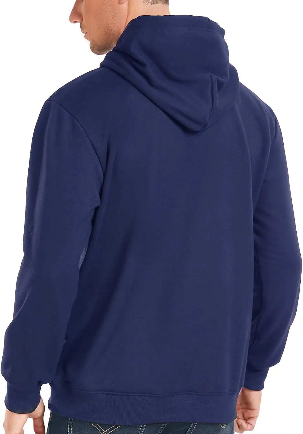 Men's Sweatshirt Hoodie for men Midweight Pullover Pocket Soft cotton polyester Blend Drawstring Heavyweight