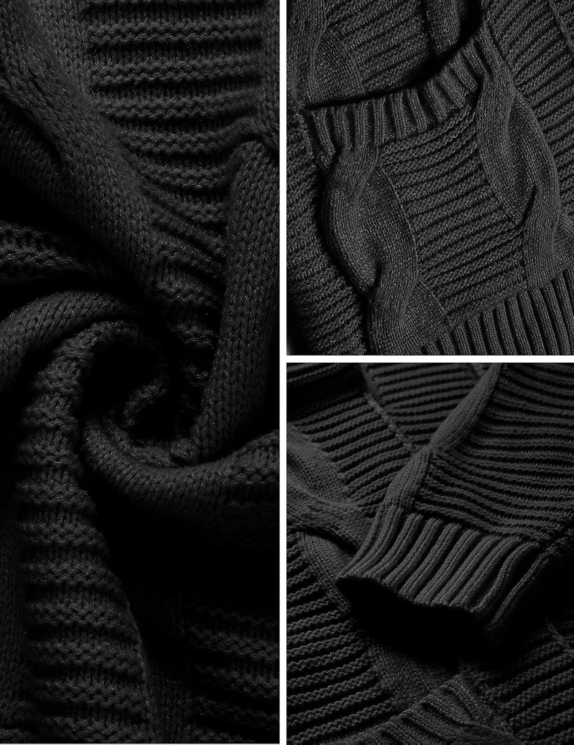 MEROKEETY Women's 2025 Long Sleeve Cable Knit Cardigan Sweaters Open Front Fall Outwear Coat