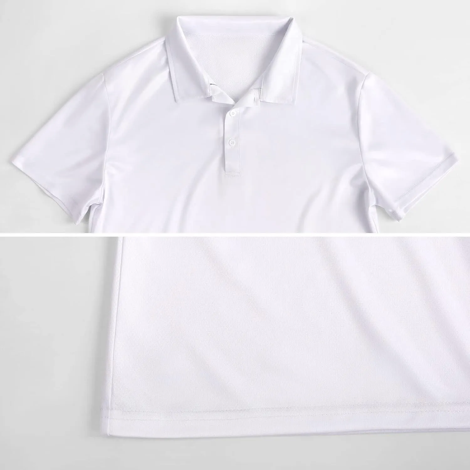 Motocross Dirt Bike Sunset Slim Fit Men's Short Sleeve Polo Shirts Quick-Dry Breathable Golf T-Shirt Tops