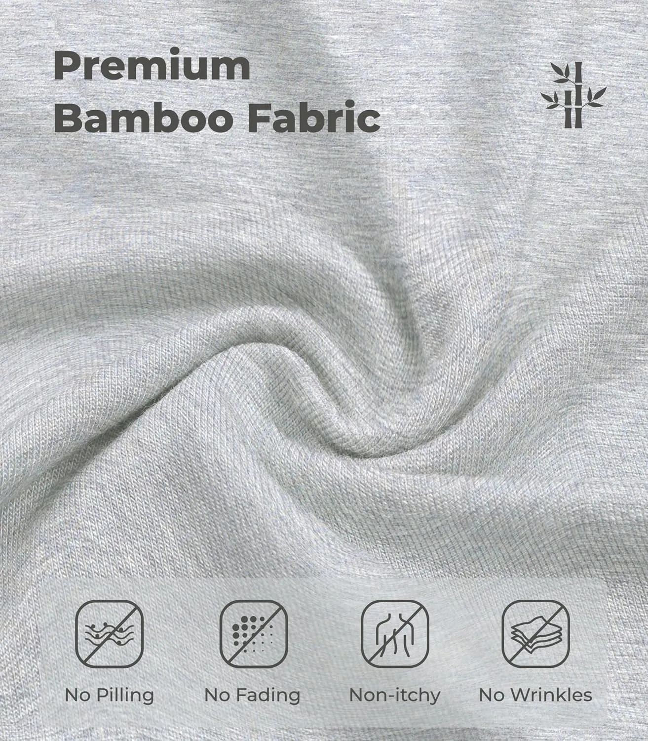 NACHILA Men's Pajama Pants-Viscose Made from Bamboo,Soft Sleep Bottoms Stretchy Sweatpants with Pockets