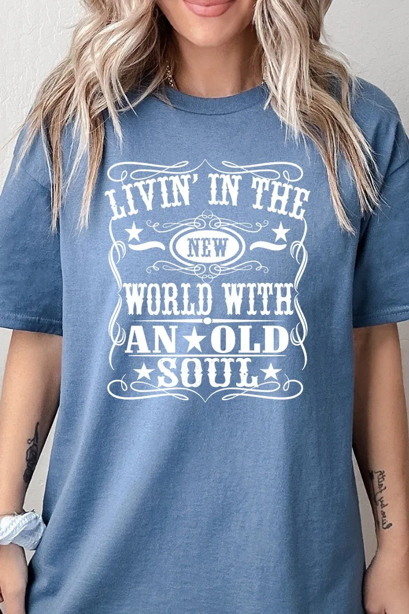 New World Old Soul Short Sleeve Relaxed Fit T-Shirt