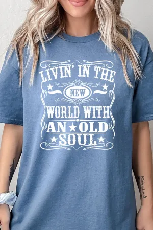New World Old Soul Short Sleeve Relaxed Fit T-Shirt