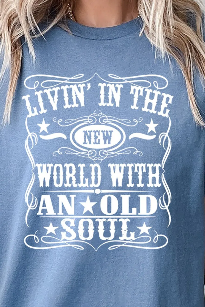 New World Old Soul Short Sleeve Relaxed Fit T-Shirt