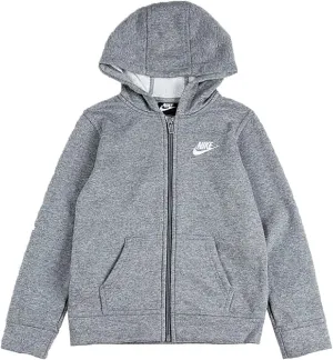 Nike Boy's Club Fleece Full Zip Hoodie (Little Kids)