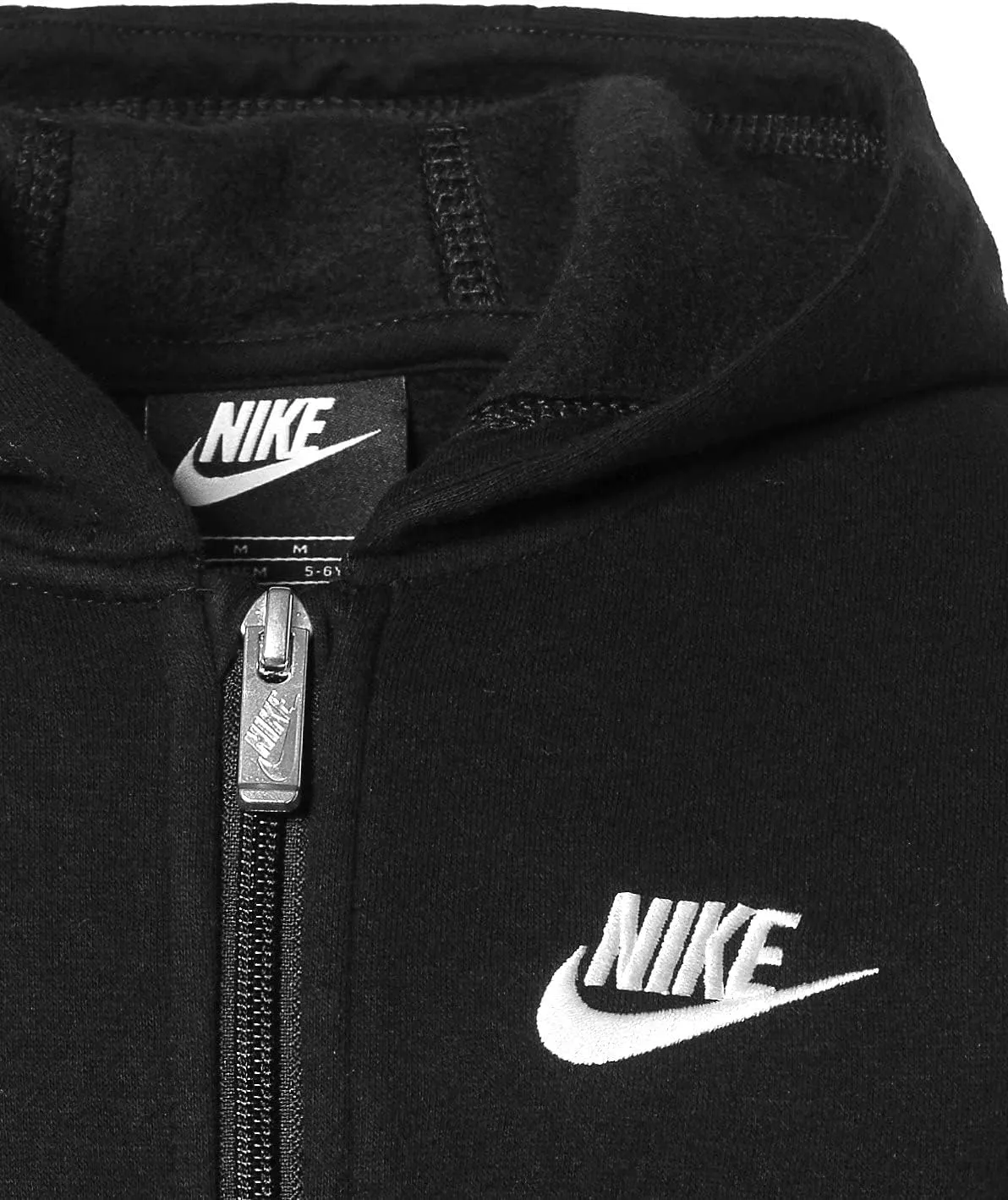 Nike Boy's Club Fleece Full Zip Hoodie (Little Kids)