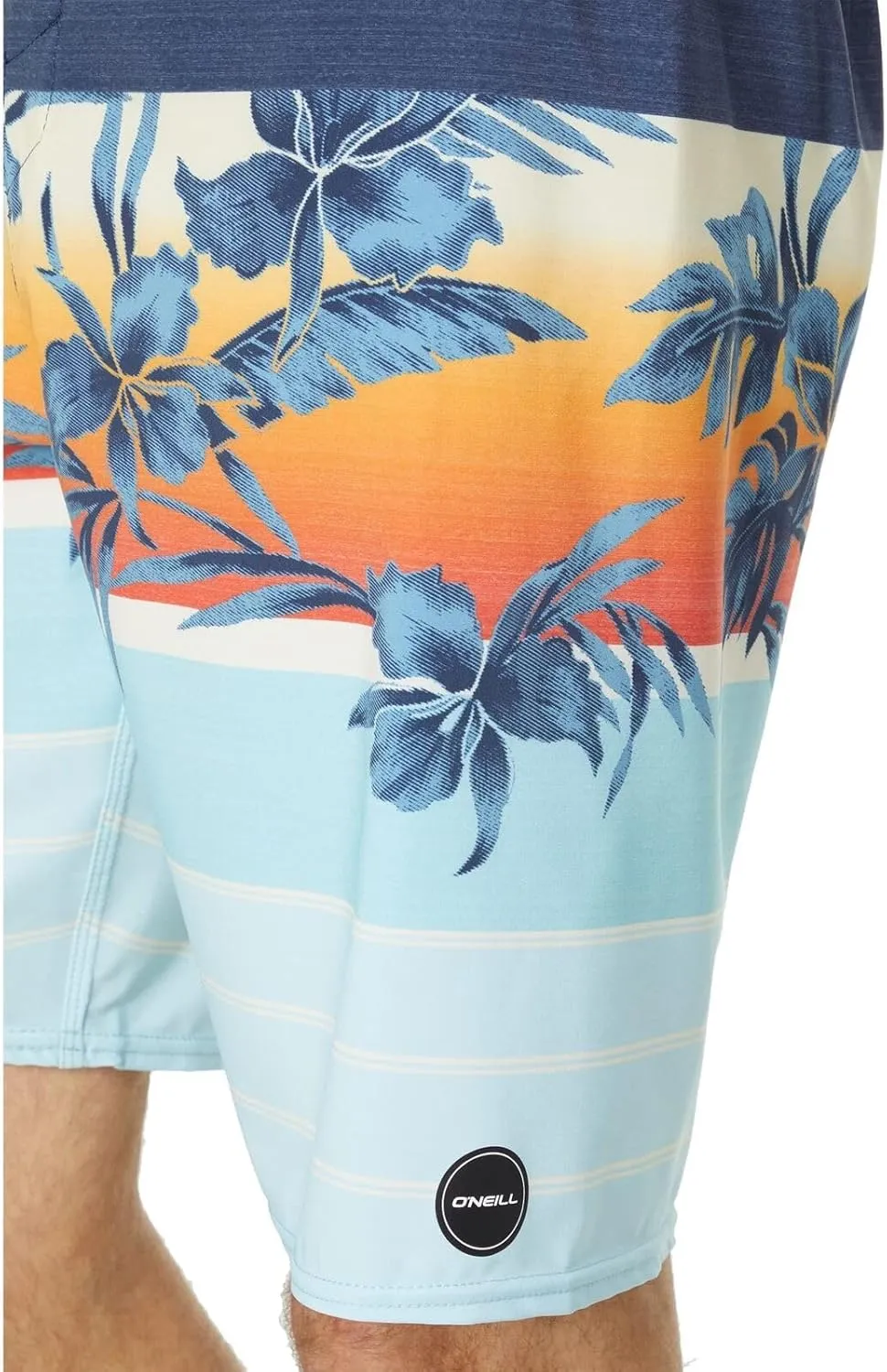 O'NEILL Men's Hyperfreak Heat 20" Swim Trunks - Quick-Dry, Stretch, and Comfortable Fit