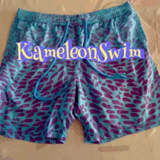 Paint Brush Color Change Mens Trunks