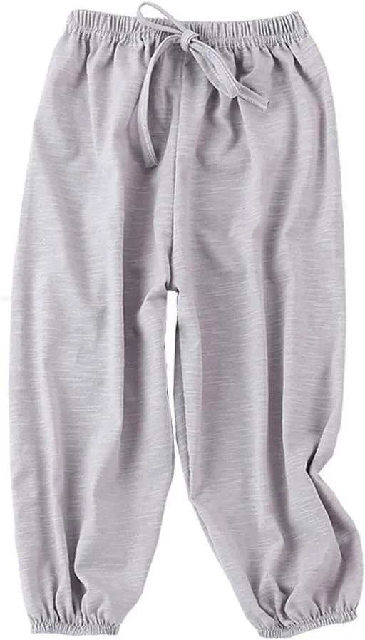 PAUBOLI Baby Long Bloomers Soft Cotton Harem Pants for Boys Girls 12M-7T