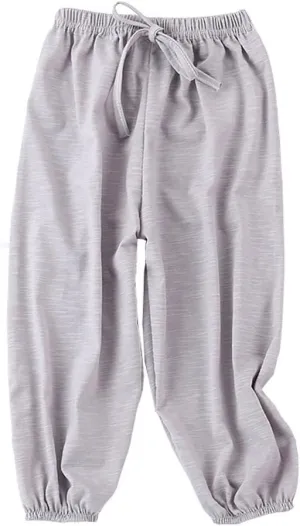 PAUBOLI Baby Long Bloomers Soft Cotton Harem Pants for Boys Girls 12M-7T