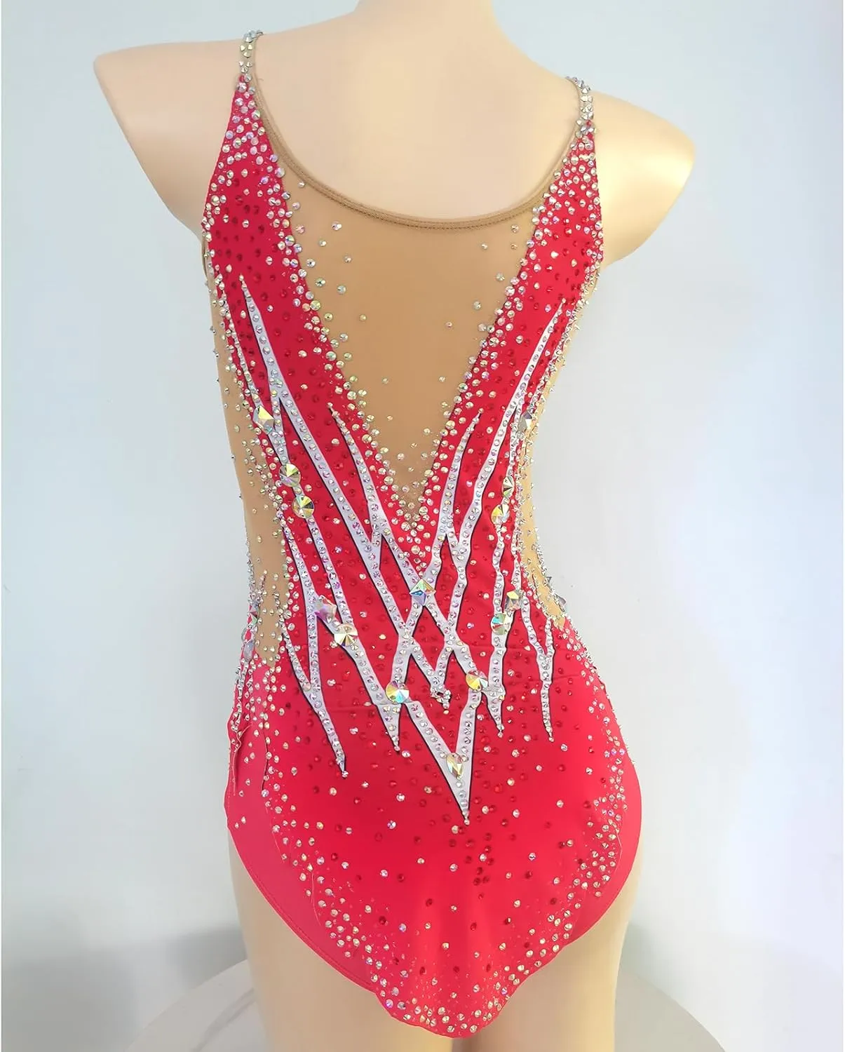 Pink Camisole Rhythmic Gymnastics Uniform for Girls Elegant and Comfortable Dance Outfit for Performance