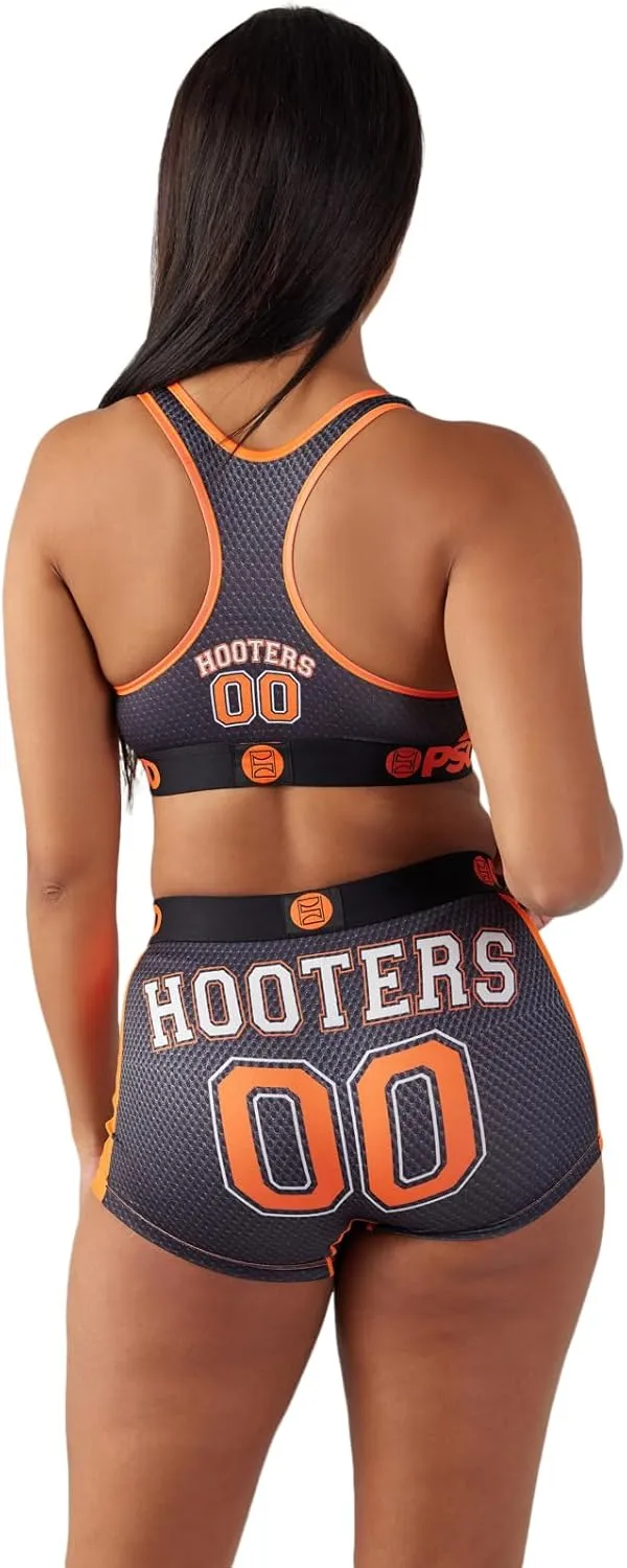 PSD Women's Hooters Boy Shorts - Full Coverage Women's Underwear - Comfortable Stretch Panties for Women