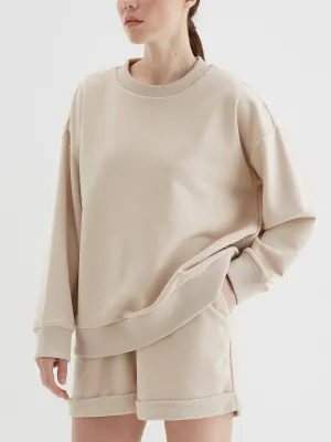 Pure Color Casual Long Sleeve Suit