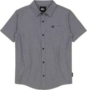 Quiksilver Boys' Apero Classic Woven Short Sleeve Shirt, Button Down Top, Stylish & Comfortable