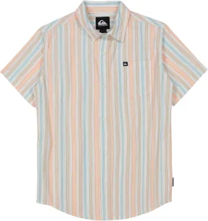 Quiksilver Boys' Apero Classic Woven Short Sleeve Shirt, Button Down Top, Stylish & Comfortable