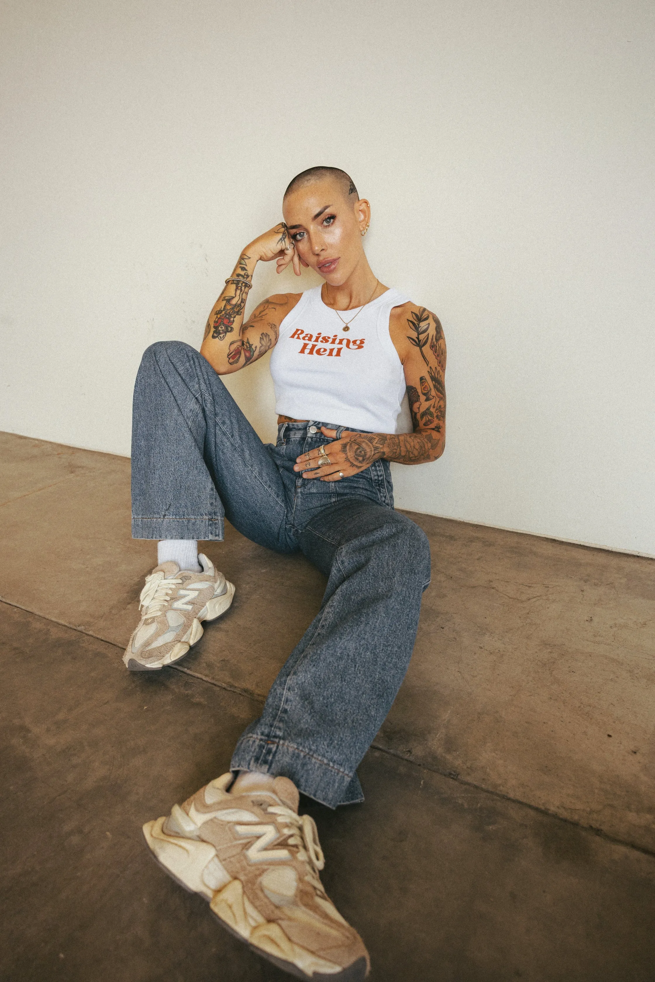 Raising Hell Crop Tank