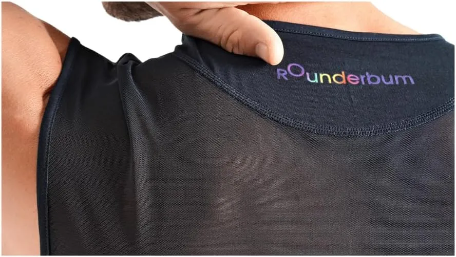 Rounderbum Mens Underwear | Transparent Tank Top | Slim Fit | Mens Clothes | Premium Quality | Comfortable and Lightweight