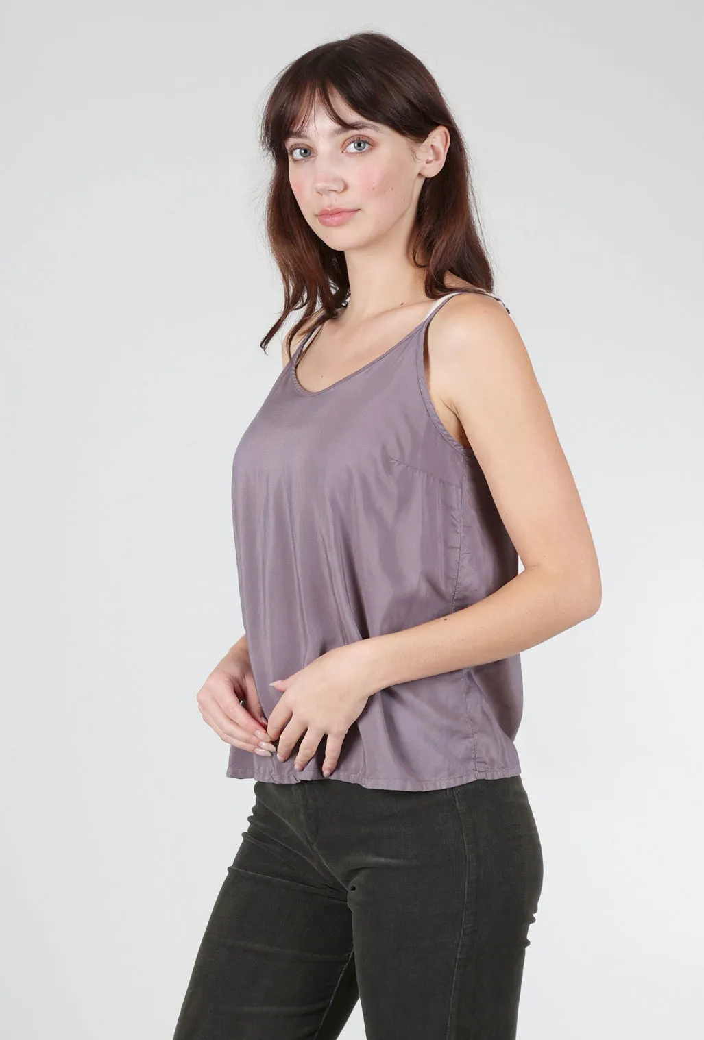 Silk Camisole, Mauve