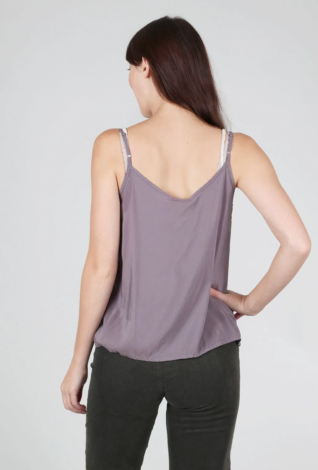 Silk Camisole, Mauve