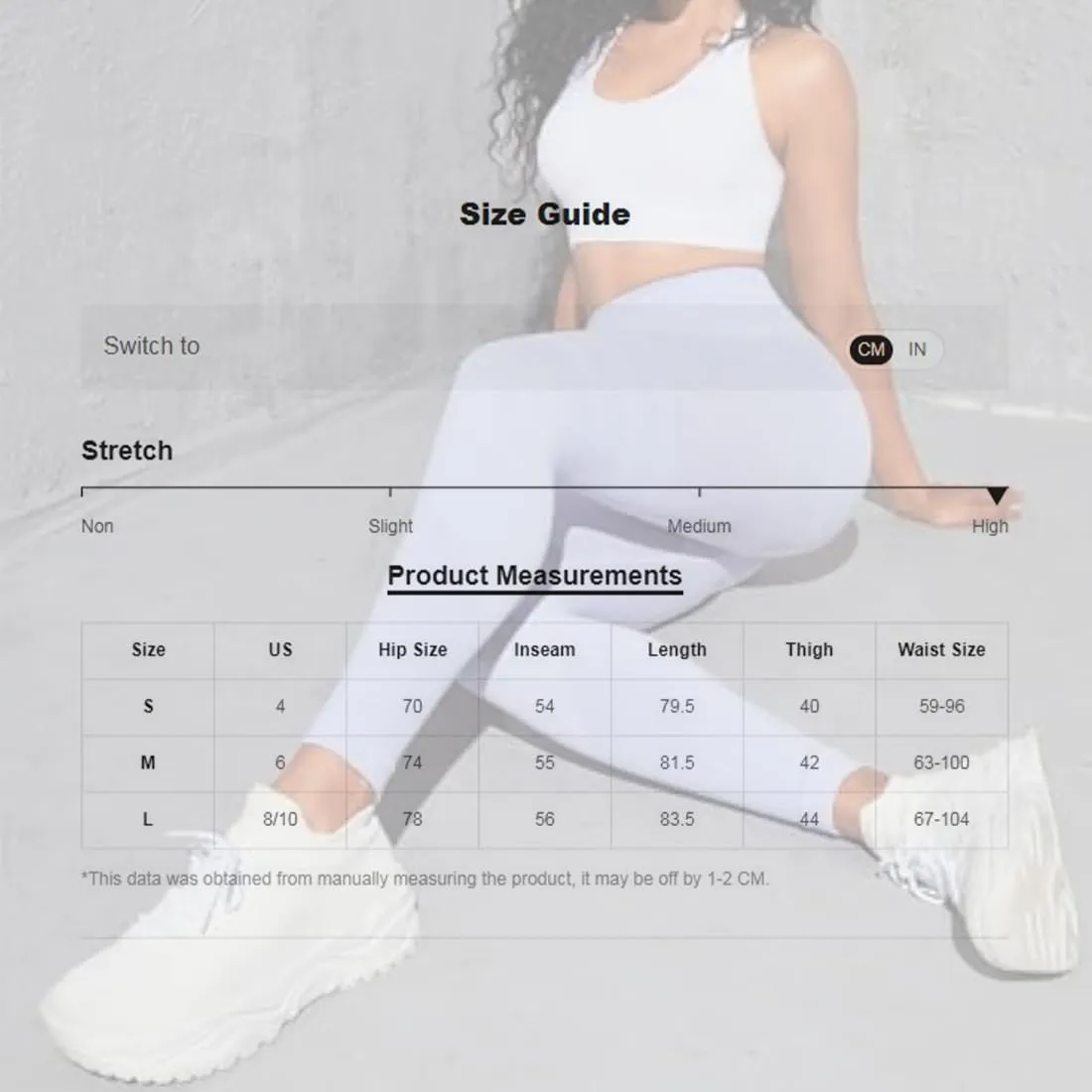 Slimove 3D Leggings, High Waist Tummy Control Scrunch Butt Lifting Seamless Workout Yoga Pants with Pockets