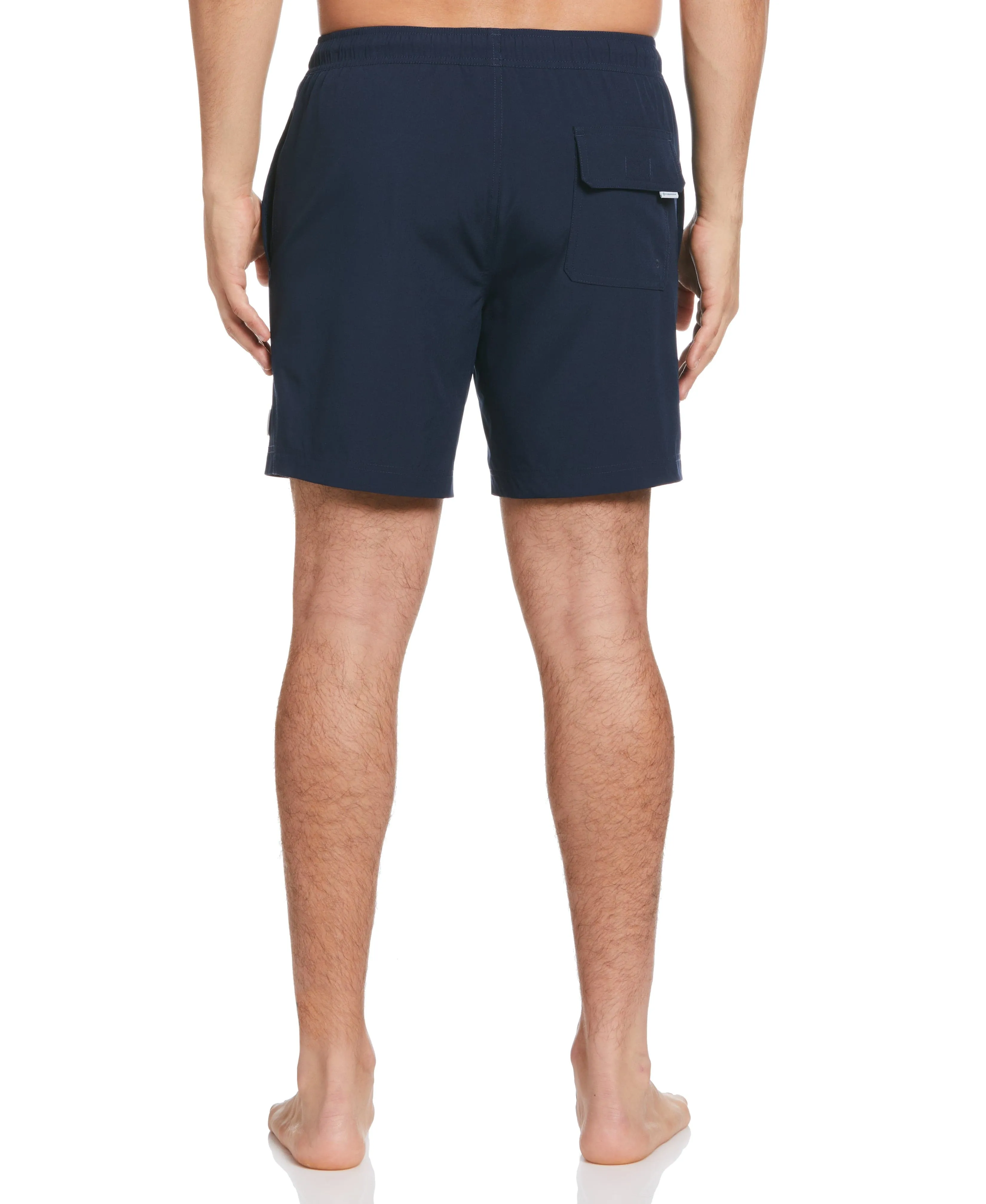 Solid 7" Swim Trunks