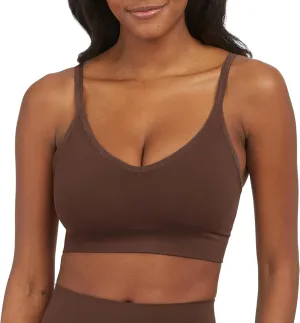SPANX EcoCare Seamless Shaping Longline Bralette - Comfortable Bralette - Women's Bra with No Underwire - Everyday Bralette