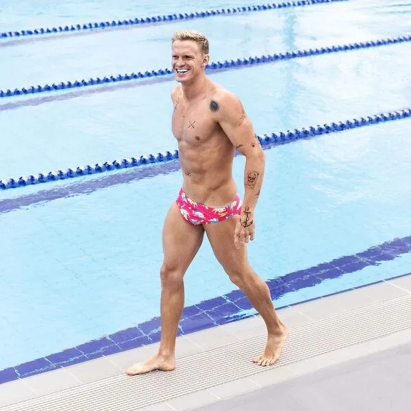 Speedo Mens Escape 5cm Brief - Fish and Chips