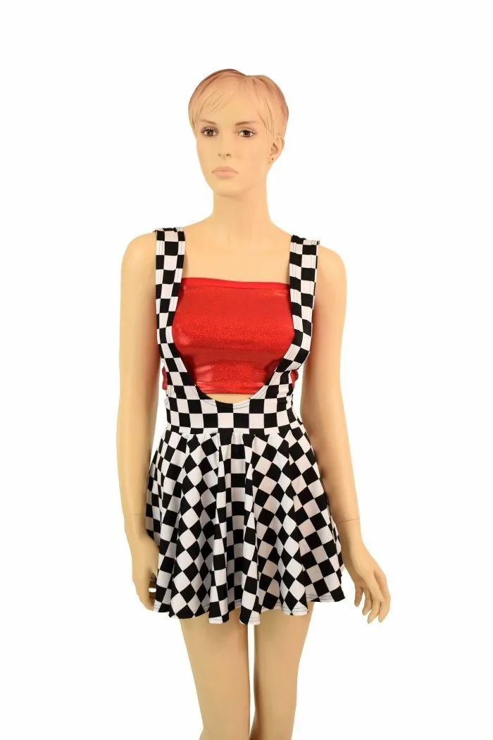 Suspender Mini Skirt