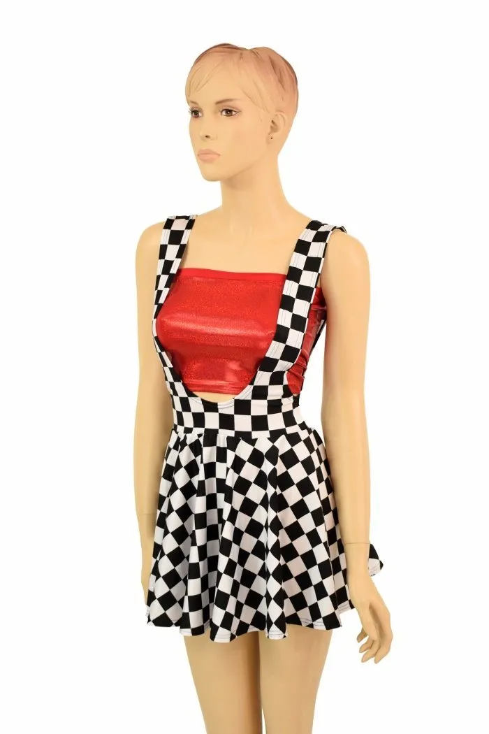 Suspender Mini Skirt