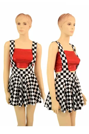 Suspender Mini Skirt