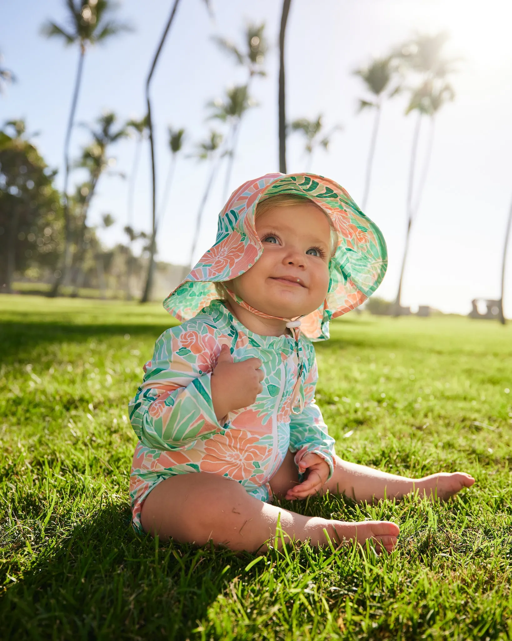 The Hawaii - Girls Rash Guard UPF 50 