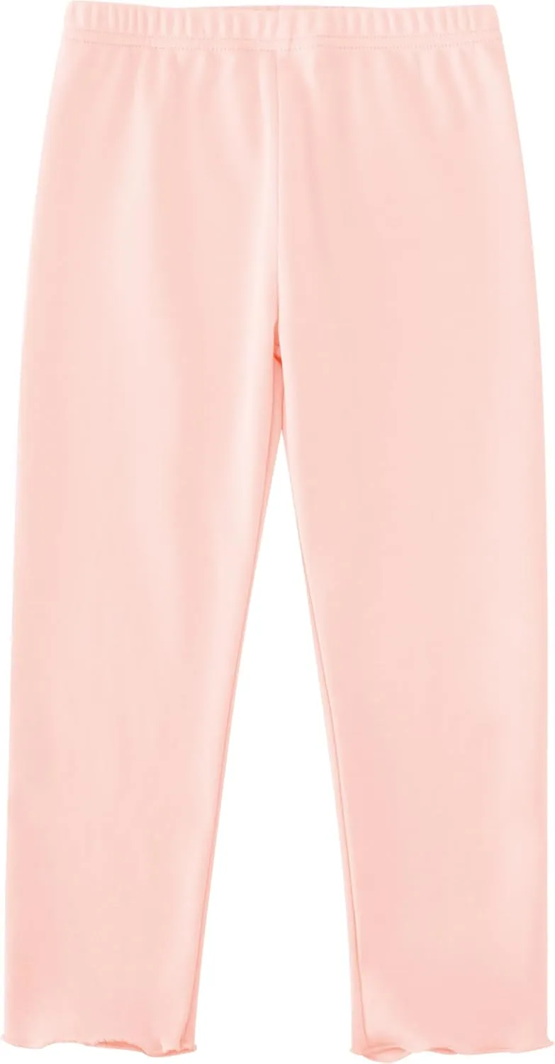 Toddler Girls' Soft Cotton Pants, 4-Pack Leggings, 2-6 Years