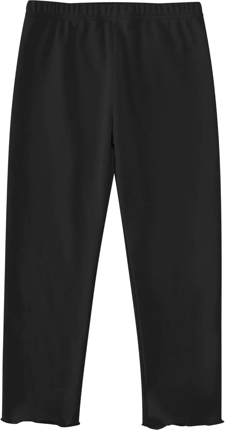 Toddler Girls' Soft Cotton Pants, 4-Pack Leggings, 2-6 Years
