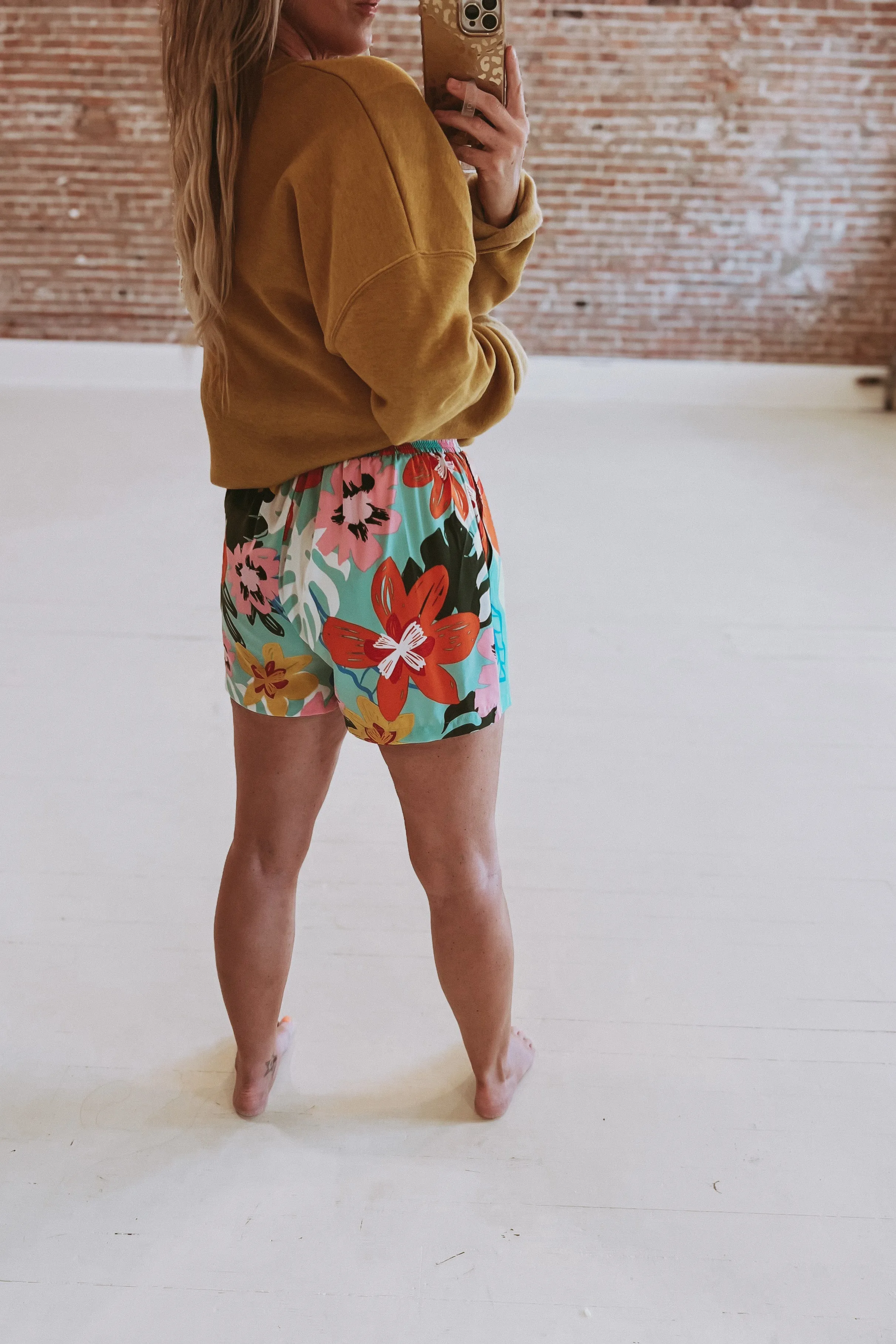 Tropical Vibes Summer Shorts