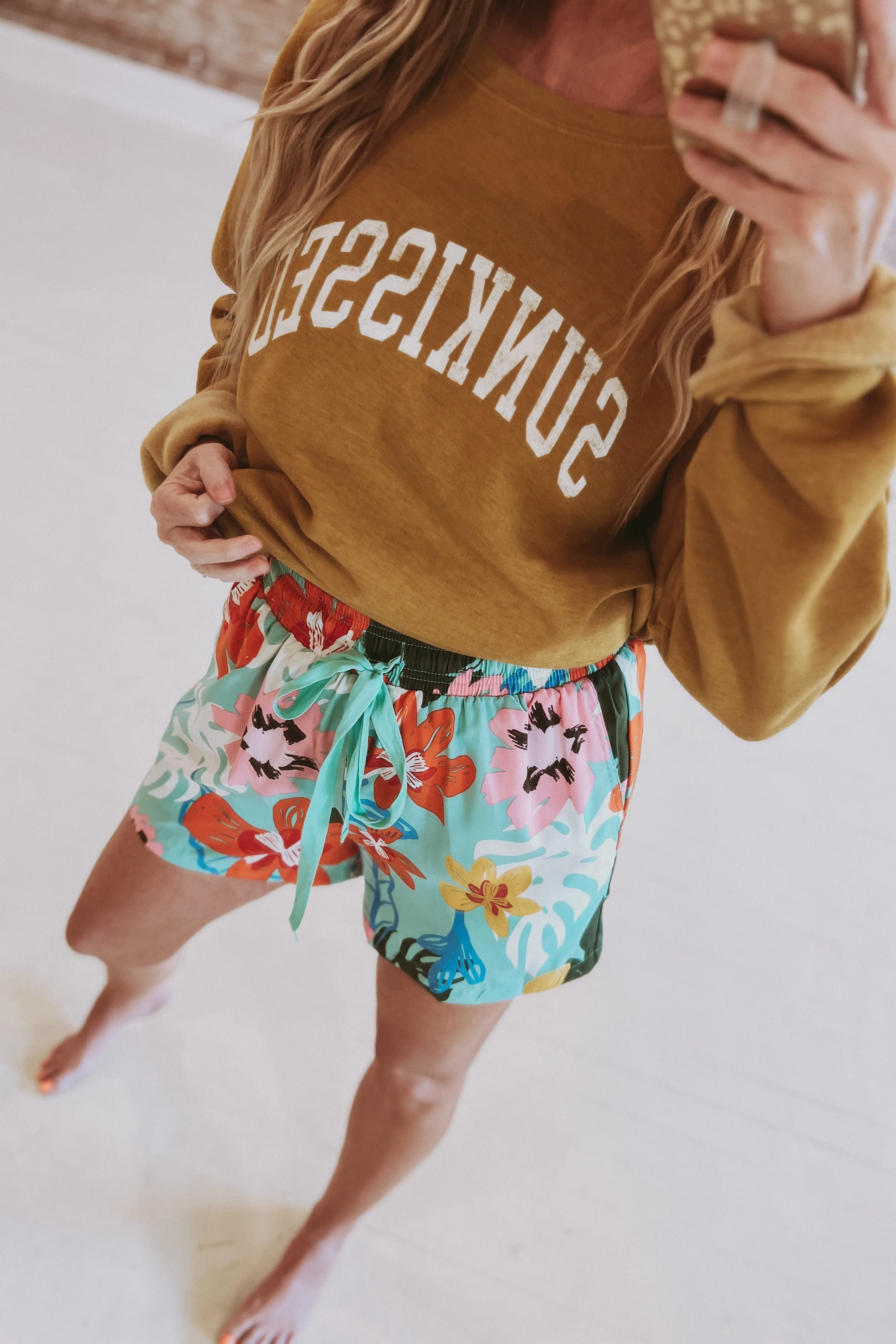 Tropical Vibes Summer Shorts