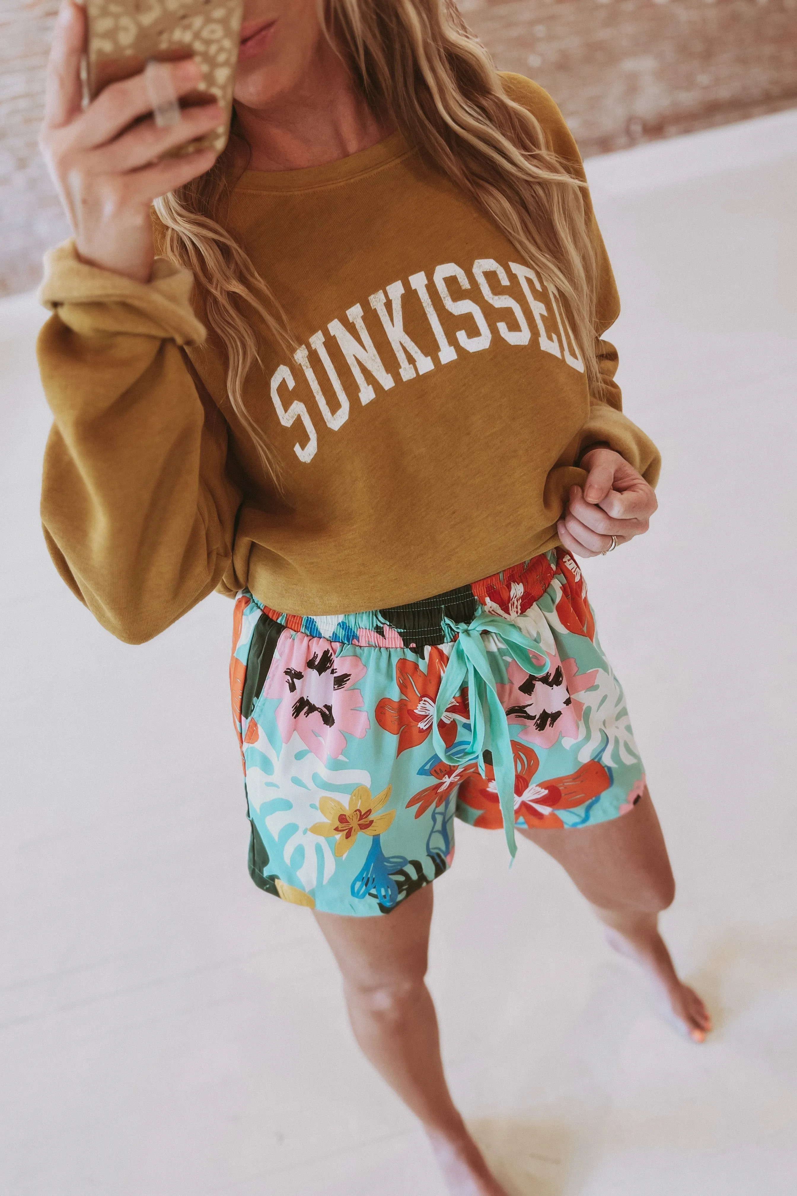 Tropical Vibes Summer Shorts